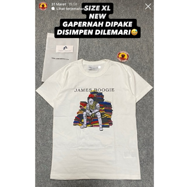 TSHIRT JAMES BOOGIE FANCY XL
