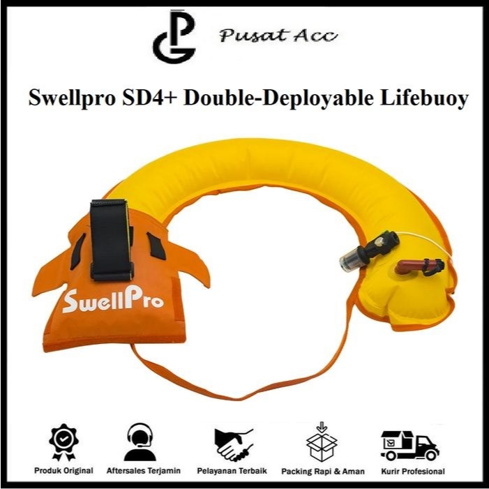 Swellpro SplashDrone 4+ Double-Deployable Lifebuoy - Swellpro SplashDrone 4 Plus Double-Deployable L