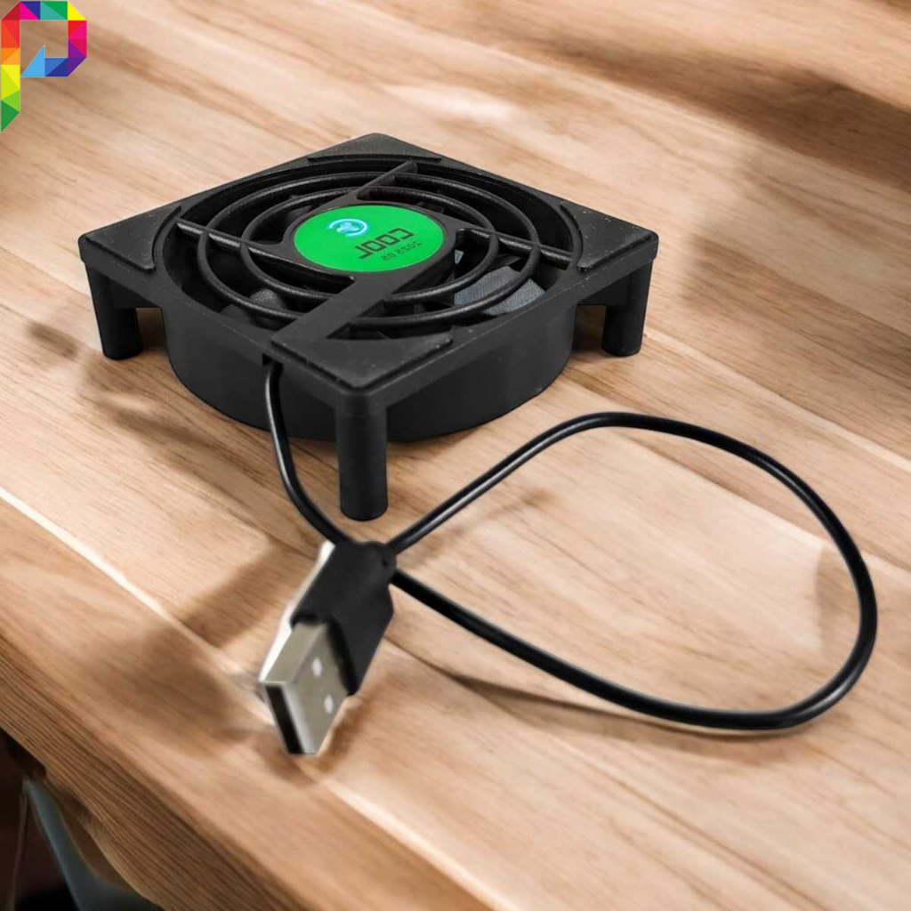Mini Cooling Fan Kipas Pendingin Komputer Laptop STB TV Box Modem WIfi Router USB 5V 2500 Rpm