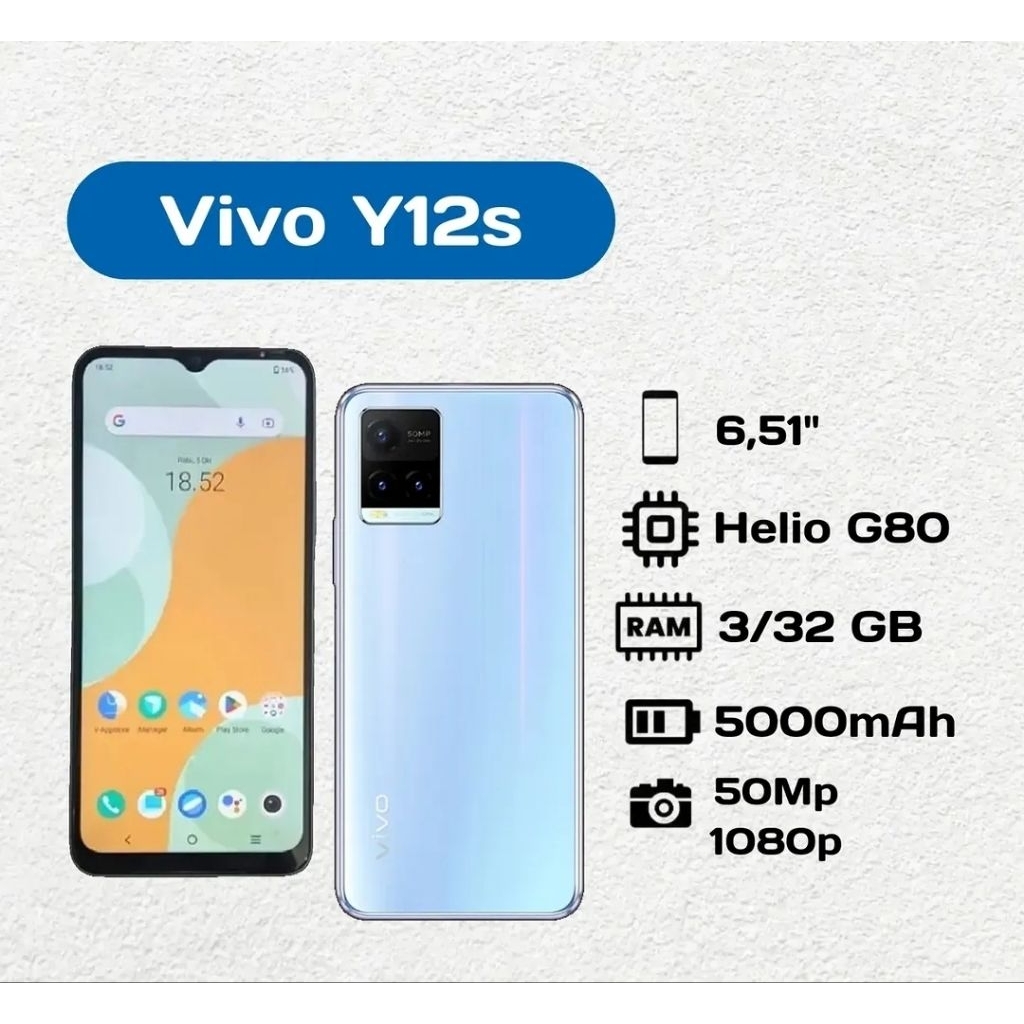 Vivo Y12s 3/32 GB Second