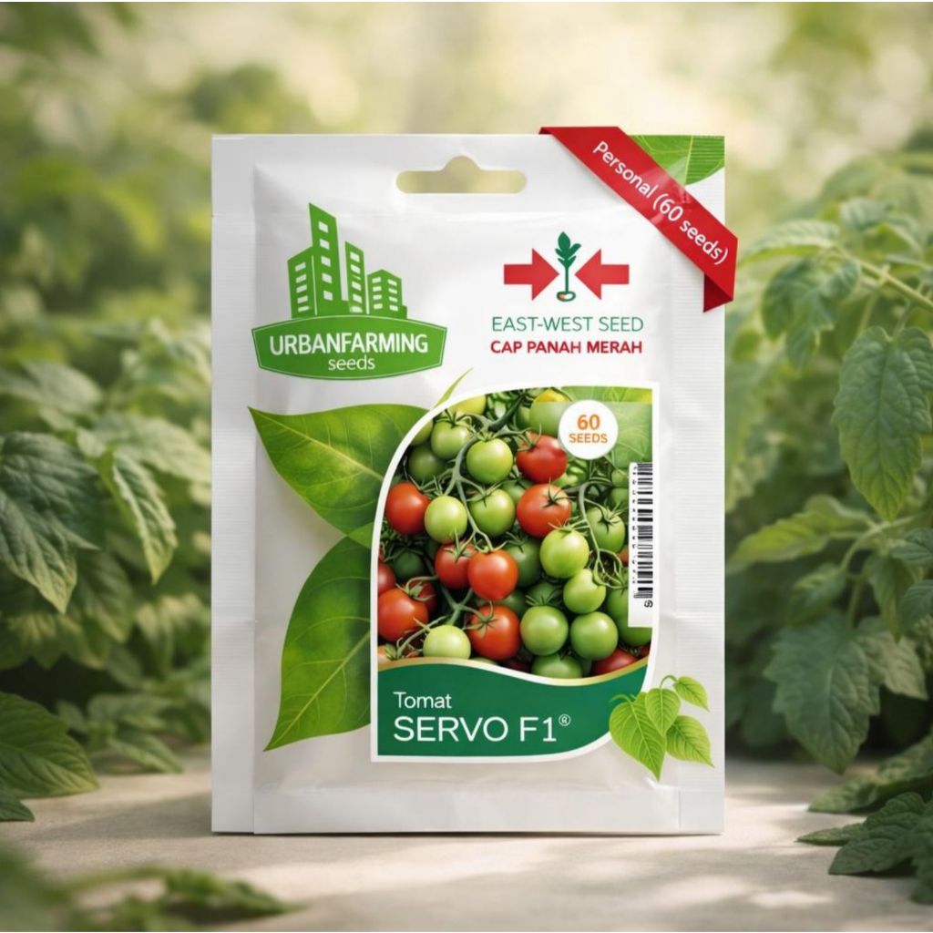 Benih Bibit Tomat Servo F1 Cap Panah Merah - TOMAT SERVO F1 EAST WEST SEED