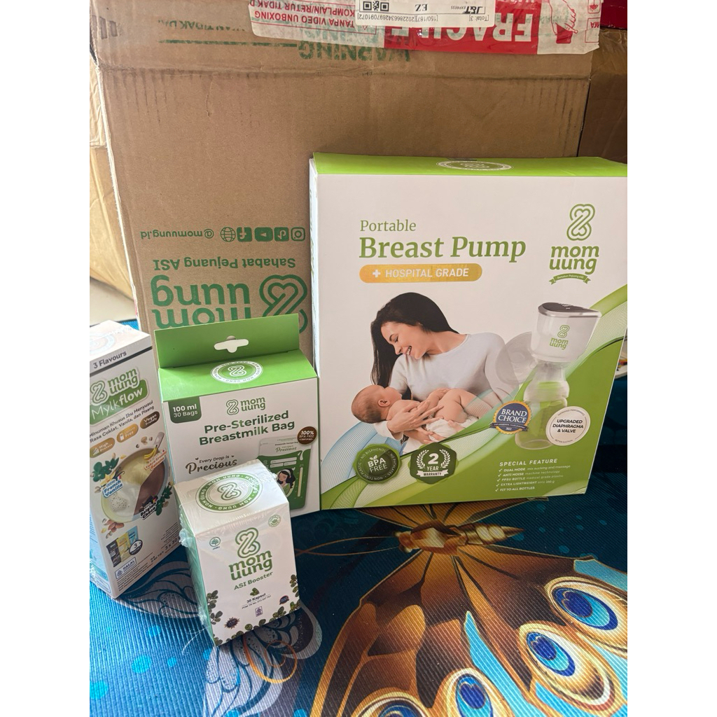 Pompa Asi Mom Uung Portable Baru