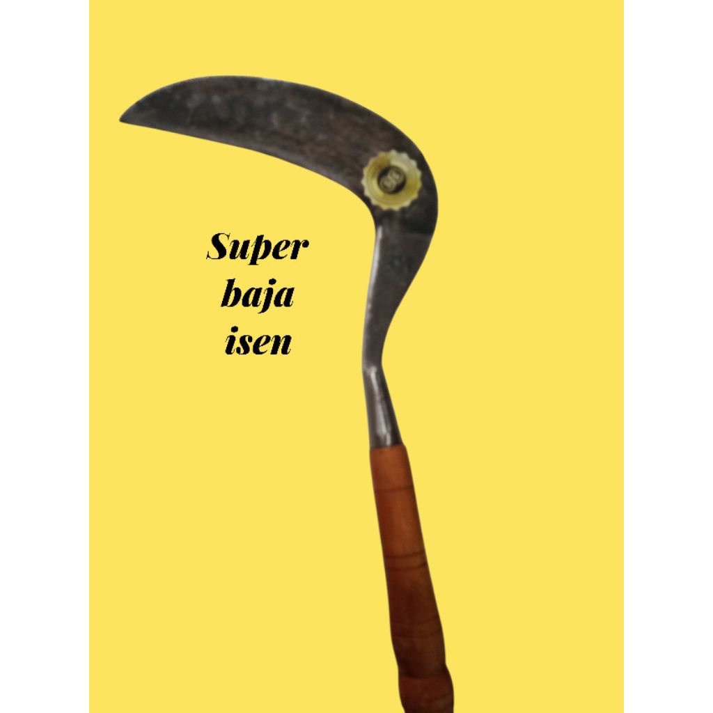 Sabit Rumput Super Baja  Isen Tembus lapis dua ukur besar