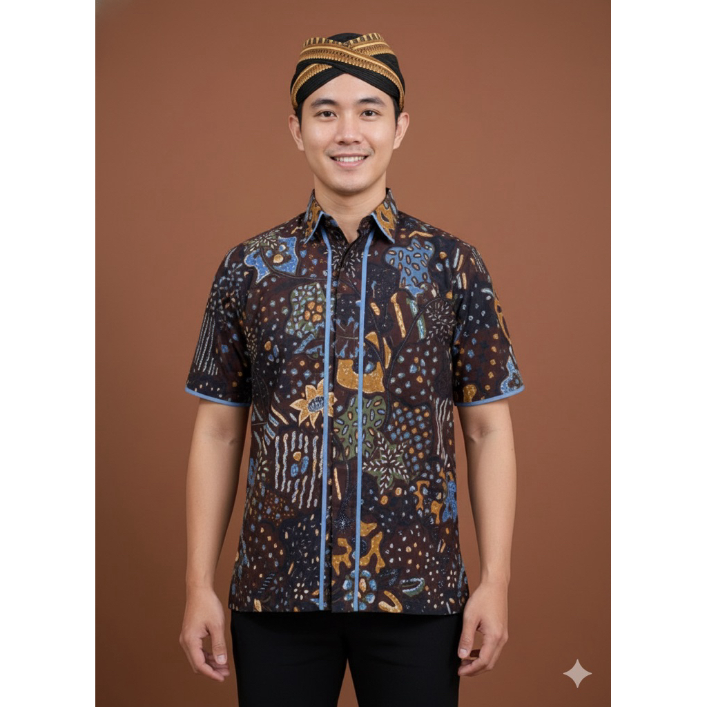 HEM PRIA BATIK ABSTRAK - PUTRI BATIK
