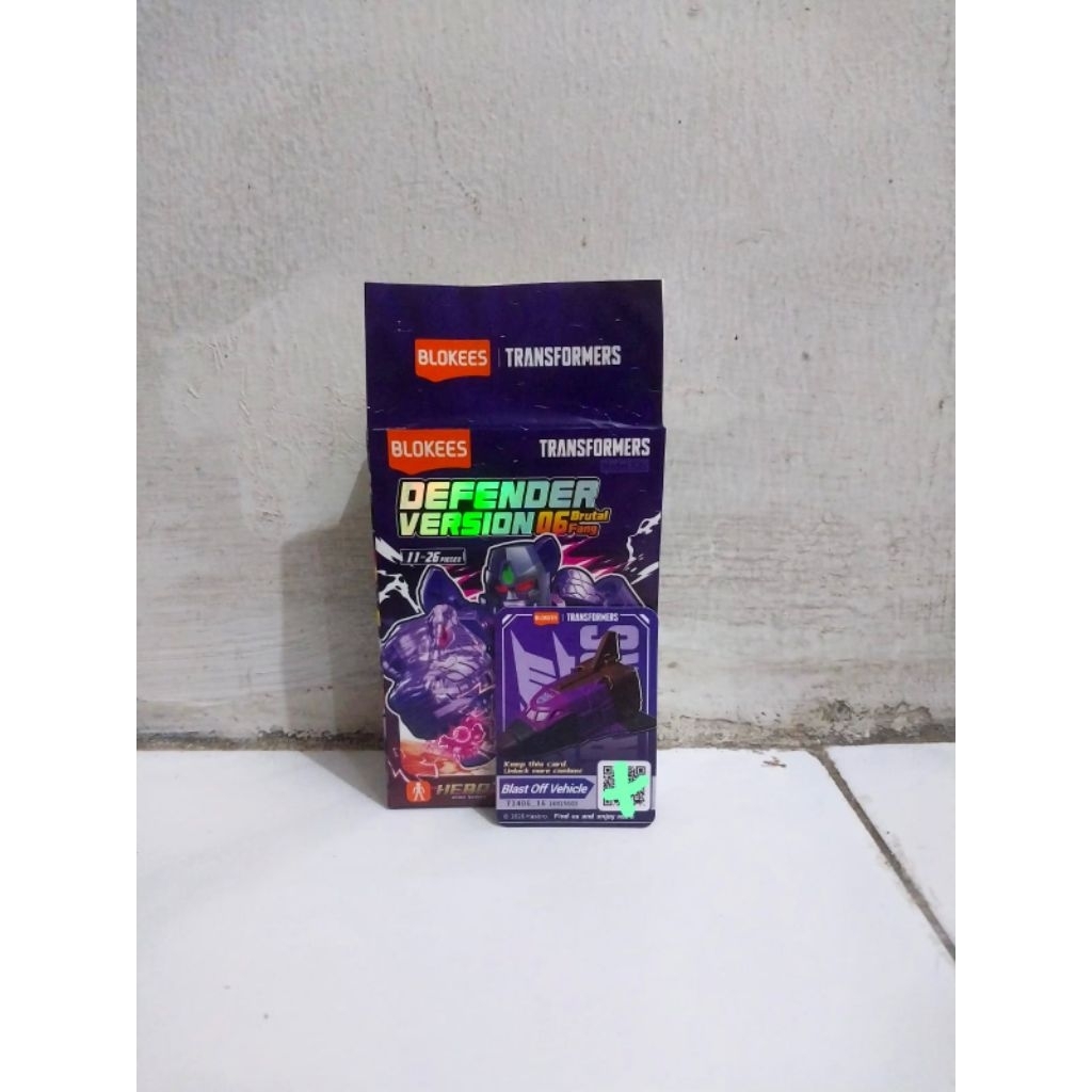 Blokees Transformers Defender Version 06 OFC Blast Off Vehicle