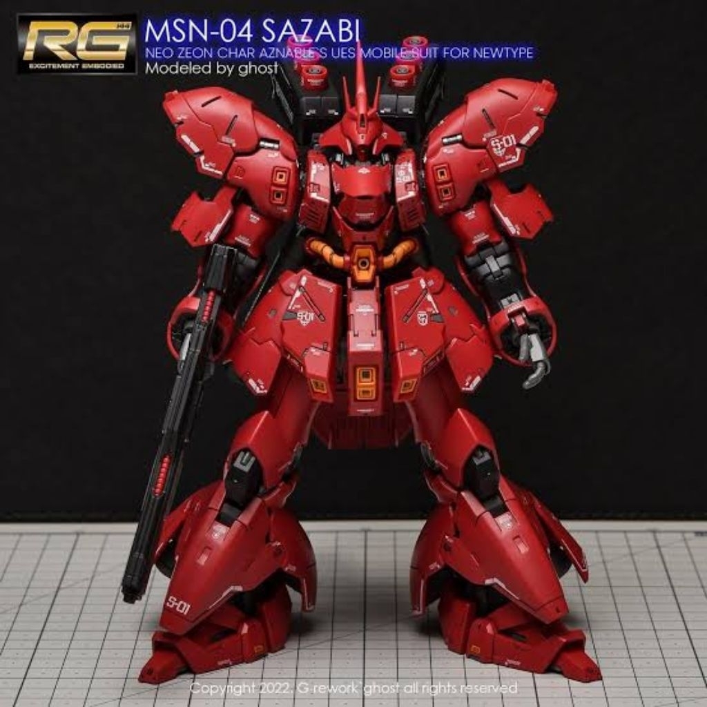 RG Sazabi Bandai