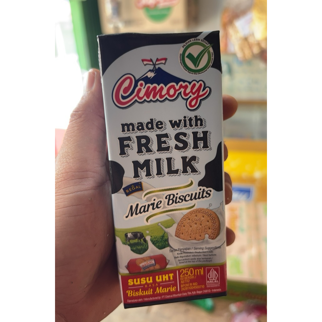 Susu UHT Cimory 250 ml - Rasa Almond, Choco Malt, Salted Caramel