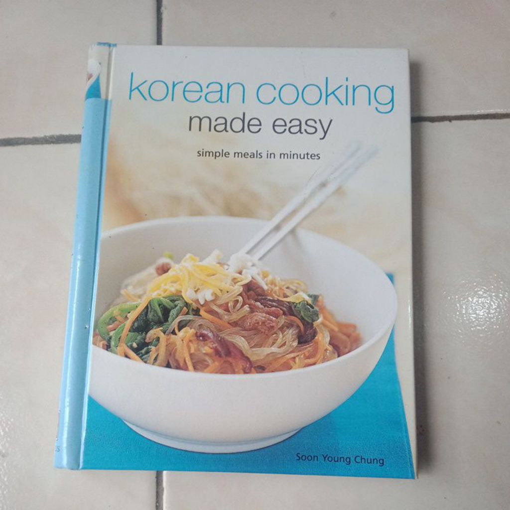 Buku Korean cooking Made easy - soon young chung