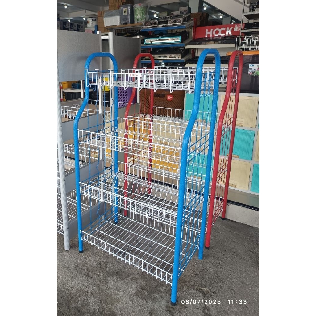 MASTER Rak piring susun 4 RO4 powder coating warna  minimalis awet kokoh modern