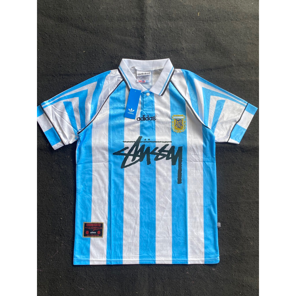 Jersey Argentina x Stussy Blockecore Limited Item