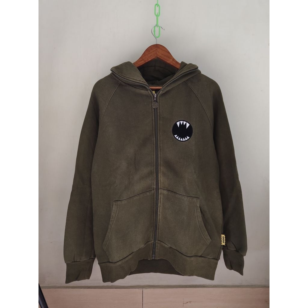 Hoodie zipper elstinko angular keren