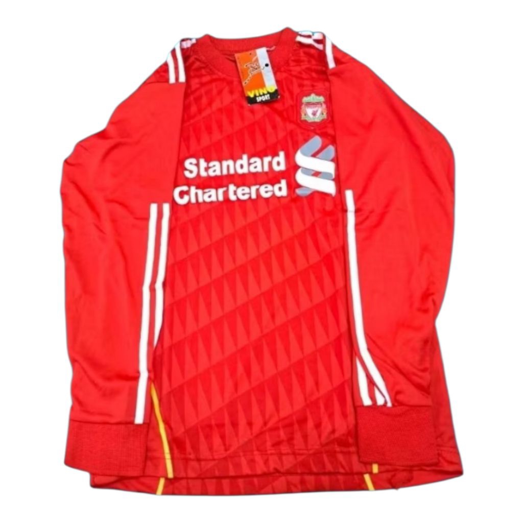 Baju Bola Liverpool Lengan Panjang / Kaos Bola Liverpool Home Merah / Jersey Dewasa
