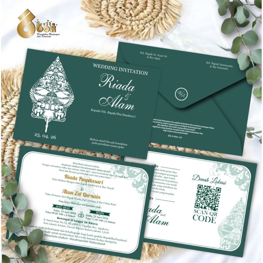 PROMO UNDANGAN HARDCOVER ELEGAN MURAH TEBAL FREE FOTO