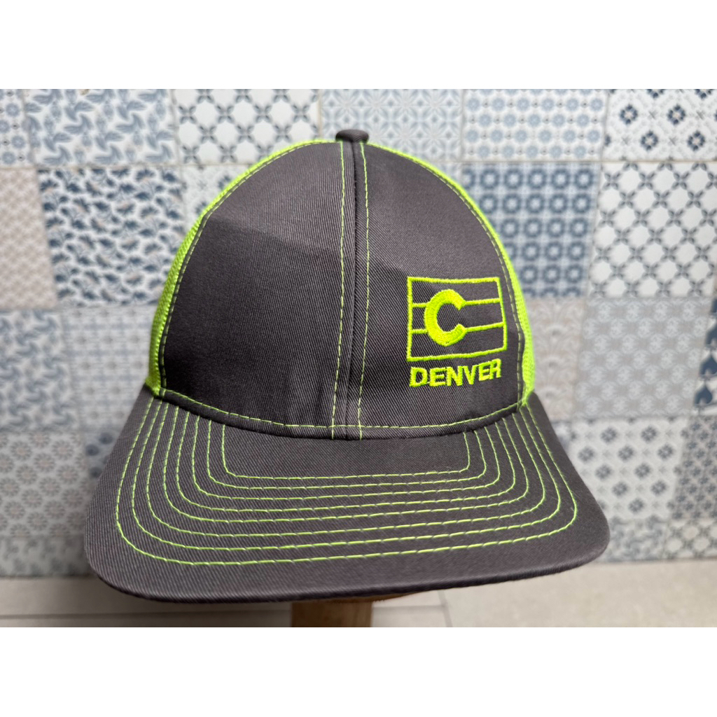 Topi Second Brand Branded Denver C Flag By OC Outdoor Cap Platinum Series original Trucker Full Tag