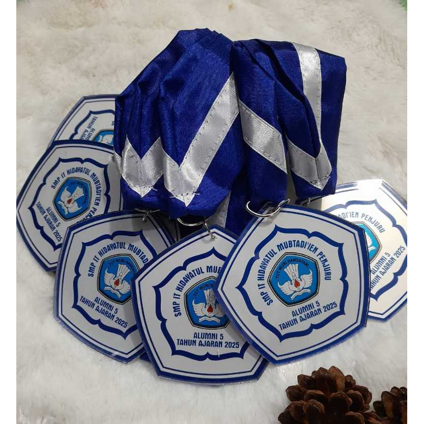 KALUNG WISUDA AKRILIK / MENDALI GORDON / MEDALI / SAMIR / MEDALI KELULUSAN / SAMIR CUSTOM