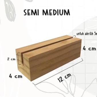 Kayu Standing Kayu Akrilik Standing Standing Akrilik Custom