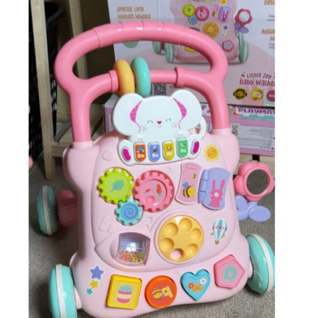 PRELOVED PUSH WALKER SUGAR BABY PINK