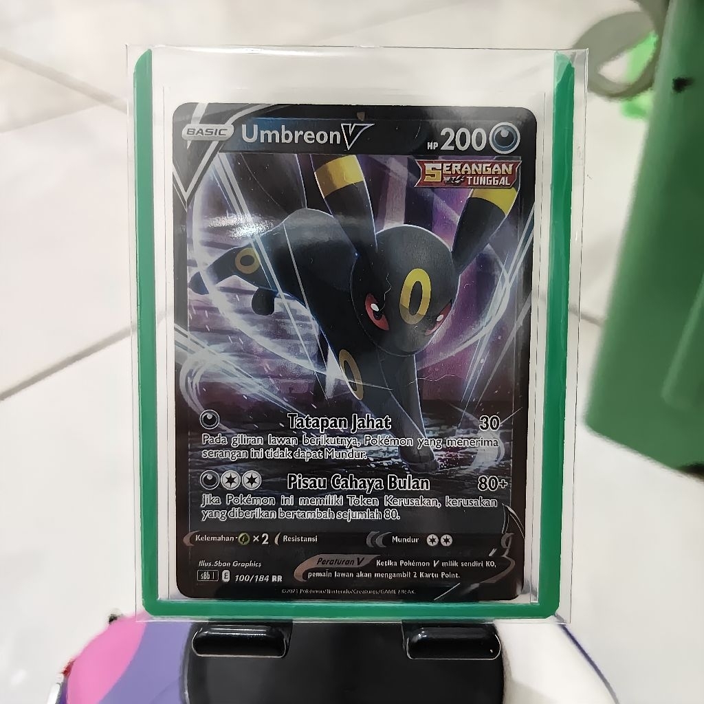 Umbreon V RR Tcg Pokemon