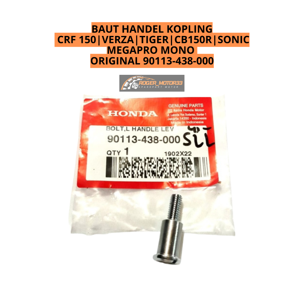 BAUT HANDEL KOPLING CRF 150 VERZA TIGER CB150R SONIC MEGAPRO MONO ORIGINAL 90113-438-000
