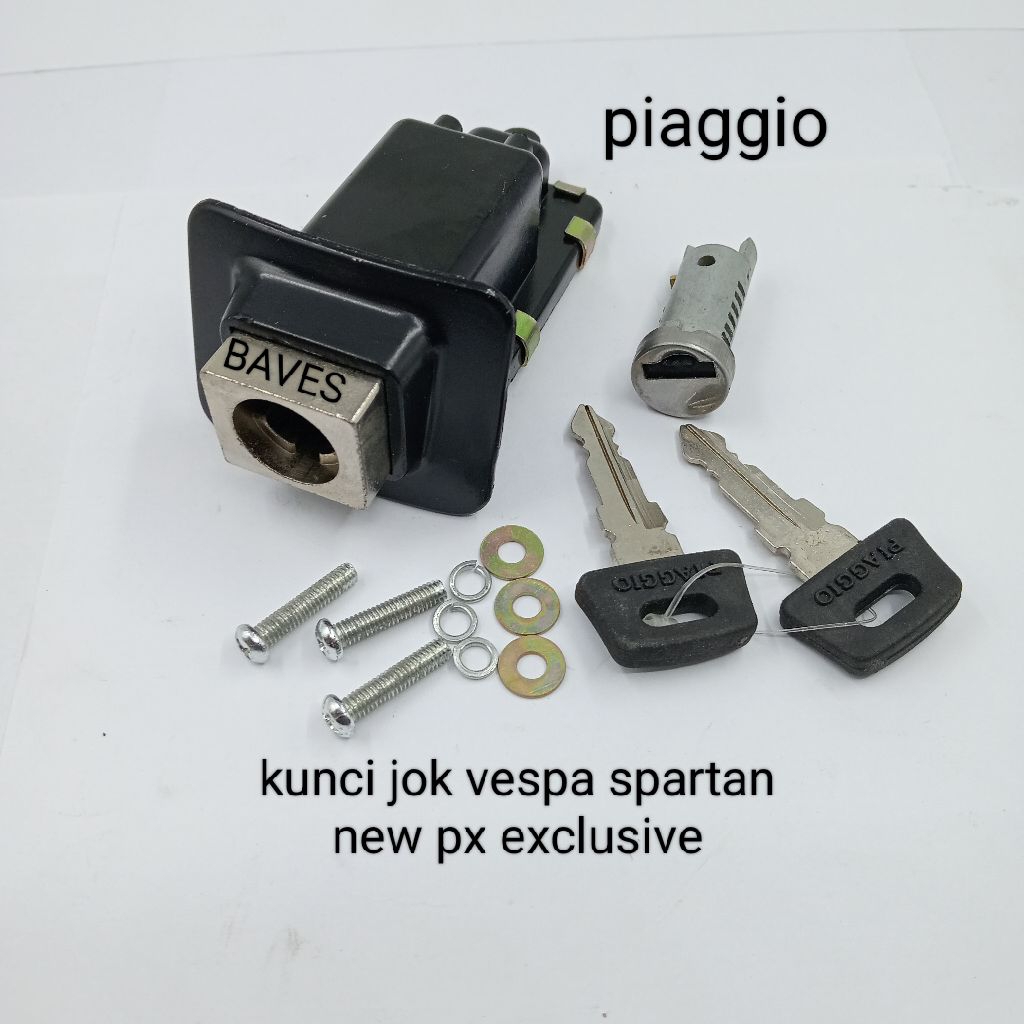 kunci jok vespa spartan new px exclusive