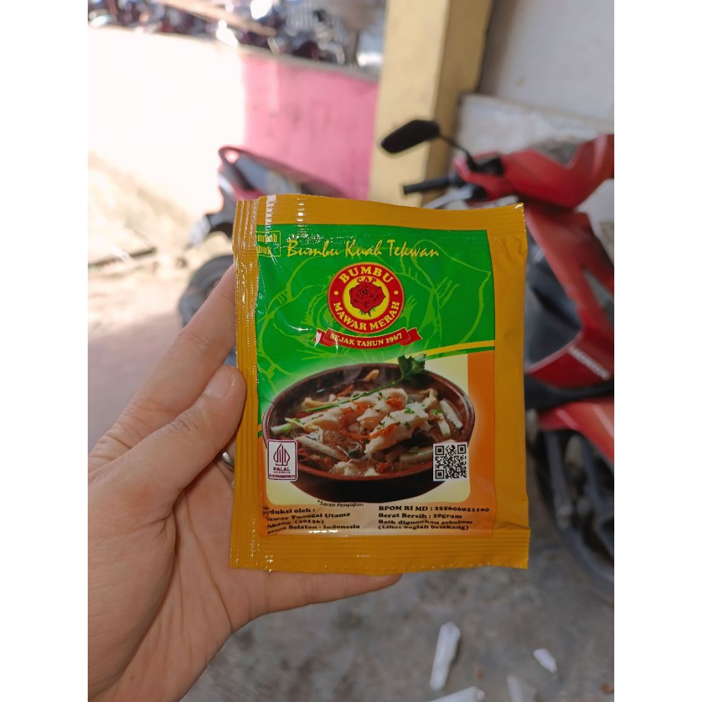 Bumbu Tekwan & Model Cap Mawar Merah 20 gr