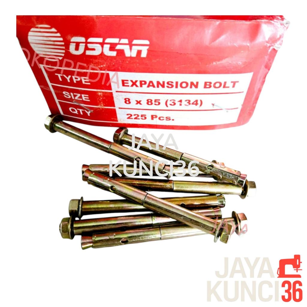 Baut Beton Dinabolt / Dynabolt 8,5CM 8x85MM ( 10 PCS )