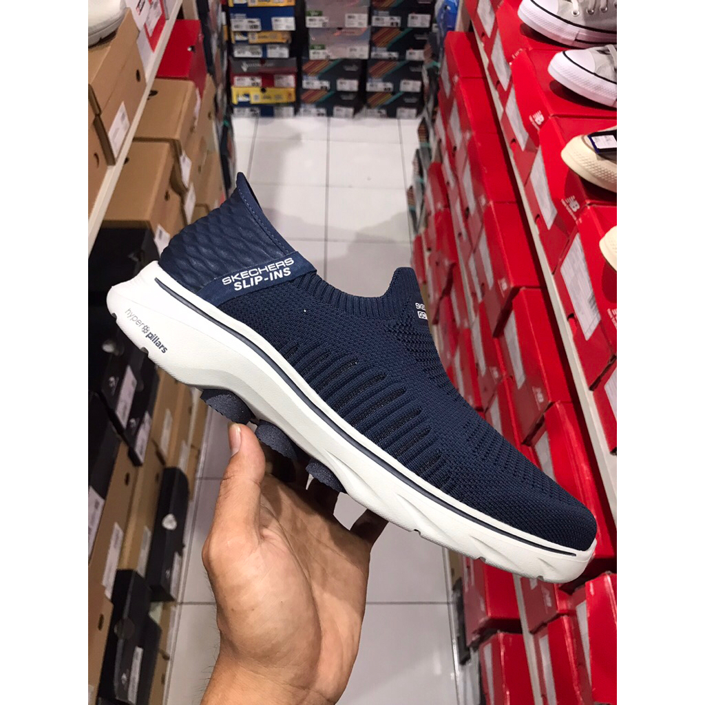 BIG SALE SKECHERS COMFORM NAVY [226552] ORIGINAL SEPATU PRIA/SEKOLAH/RUNNING/LARI/SNEAKERS