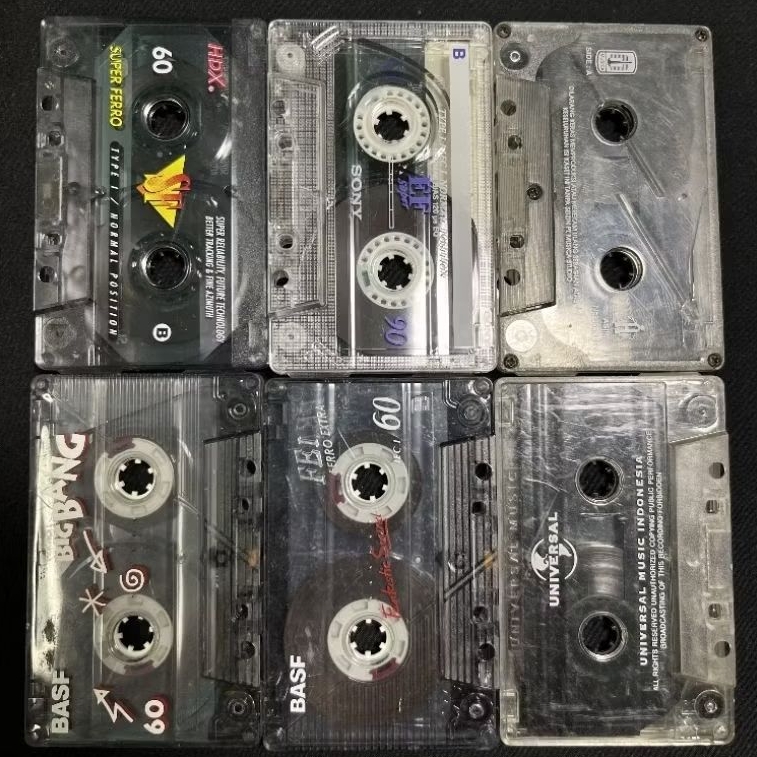 Kaset Random Transparan untuk Dekorasi