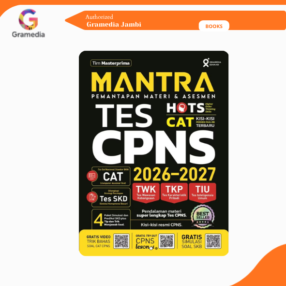 Gramedia Jambi - Buku CPNS Mantra Tes CPNS 2026-2027