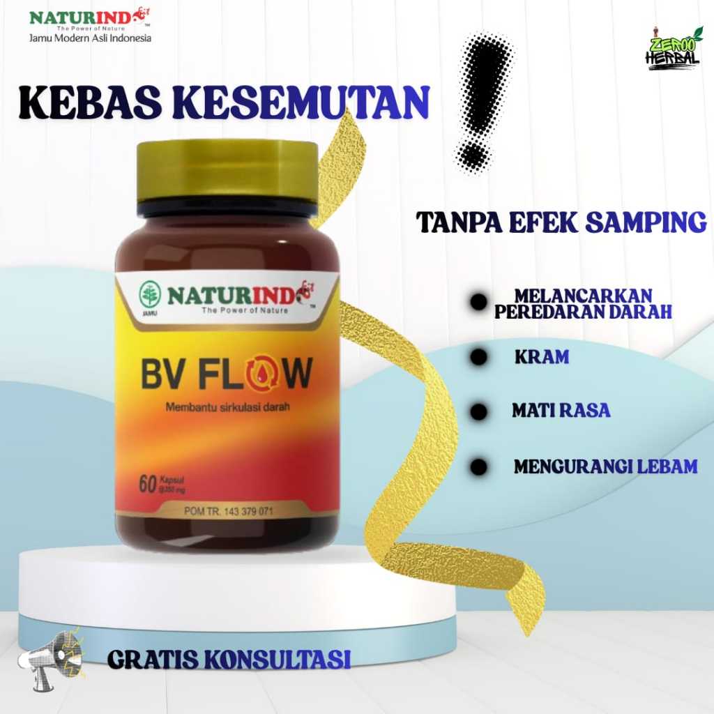 Herbal Sirkulasi Darah Terhambat Bv Flow naturindo