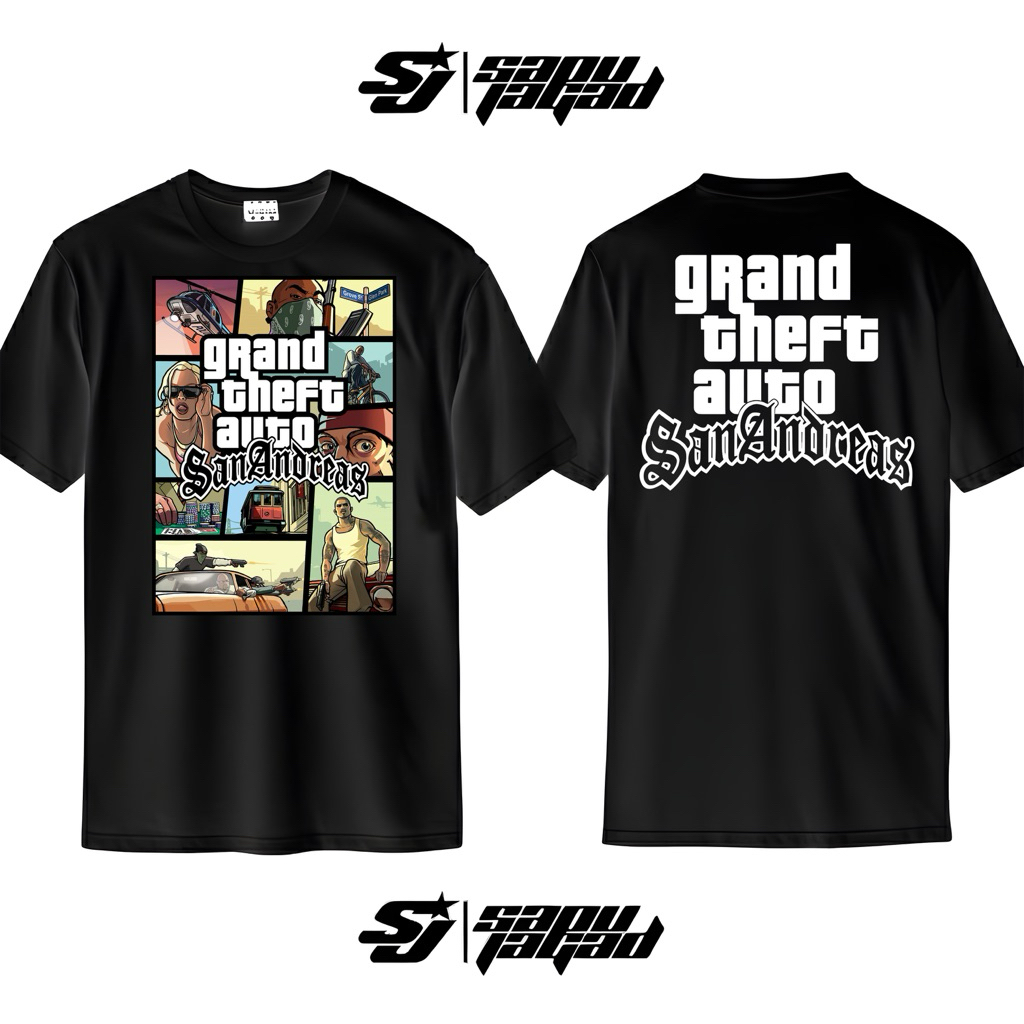 Tshirt GTA SanAndreas Free Stiker