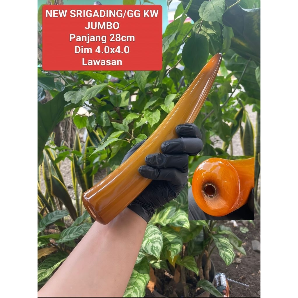 Once Pipa  Srigading Premium Jumbo Superr Panjang 28cm Lawasan