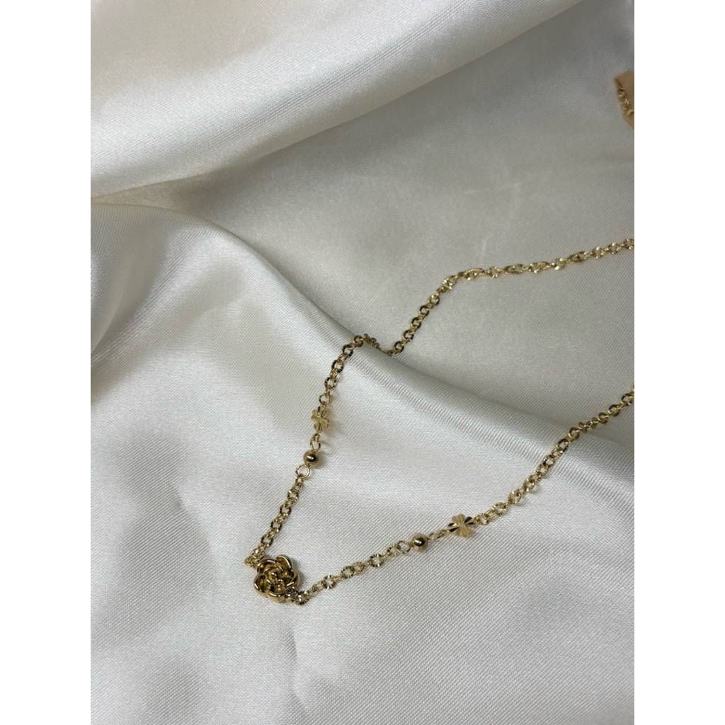 SDJ- KALUNG EMAS MAWAR GOLD TITANIUM