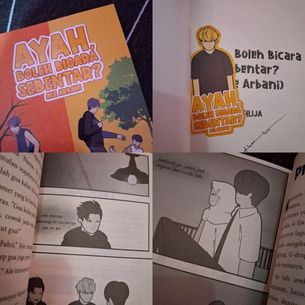 buku novel preloved ayah, boleh bicara sebentar? ehlija [ FREE SATU NOVEL LAGII ]