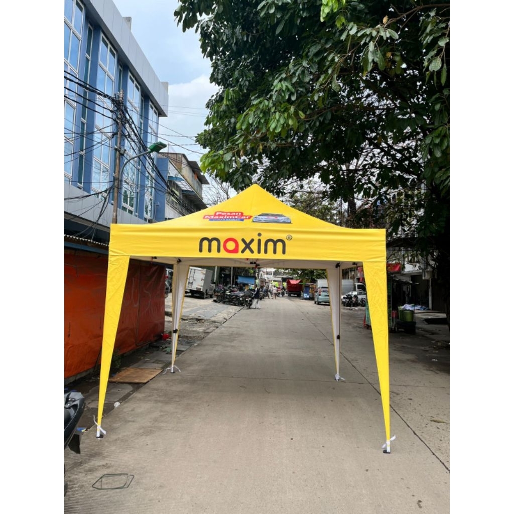 Tenda lipat matic custom printing