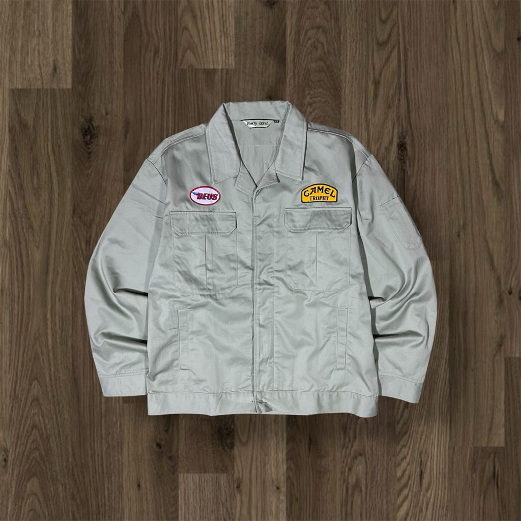 WORK JACKET EARLY BIRD JAPAN CUSTOMPATCH