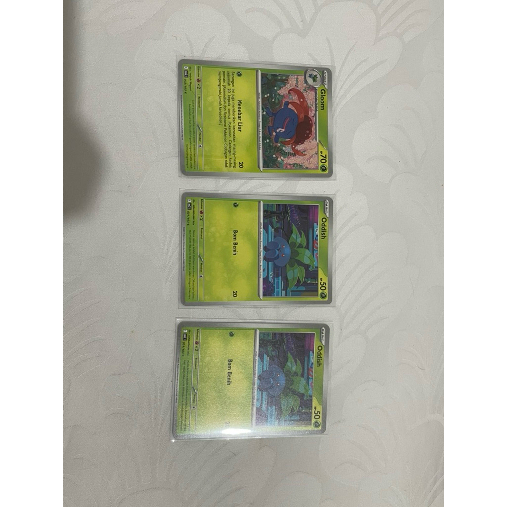 Pokemon Card TCG - Oddish, Gloom