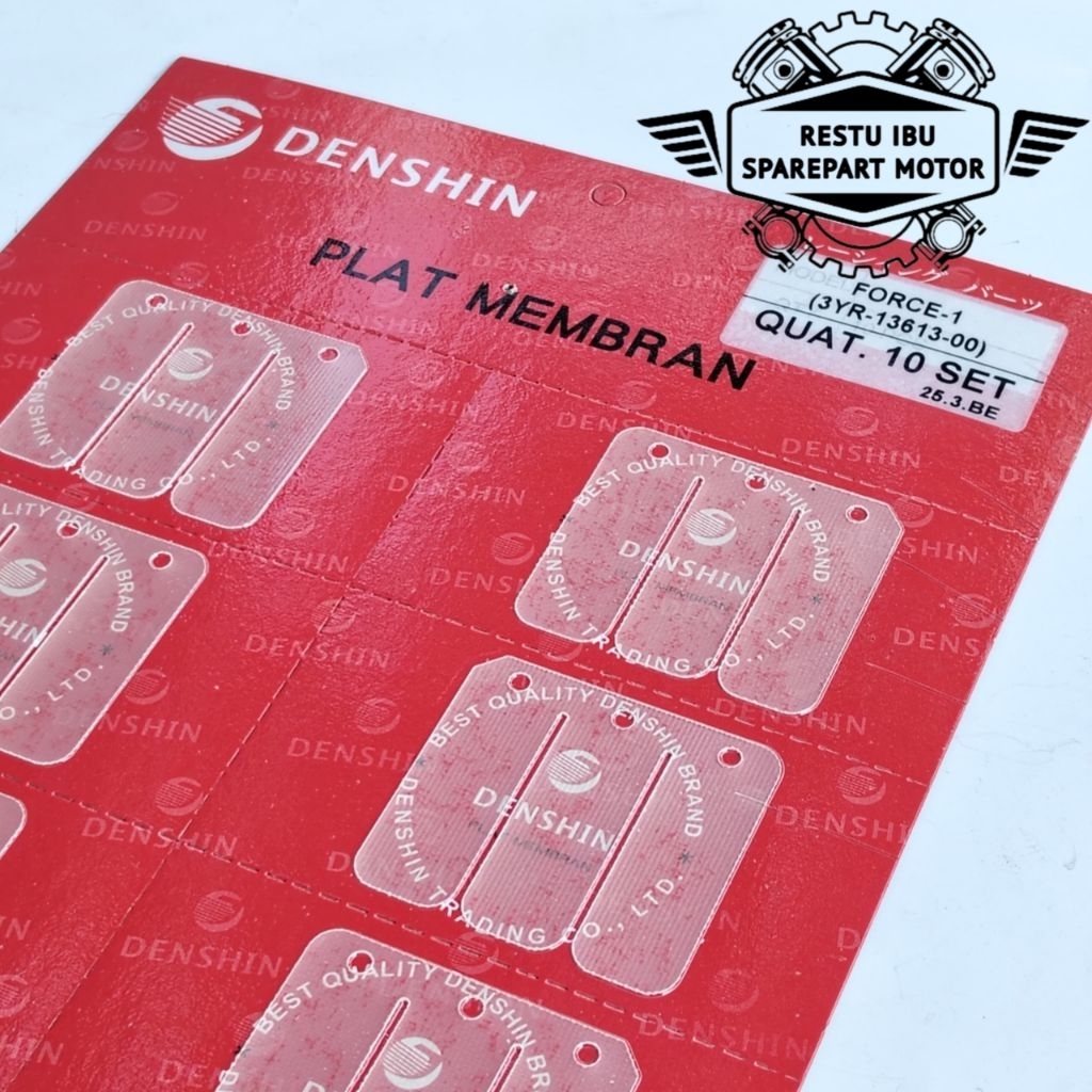 no9 plat lidah membran RX king