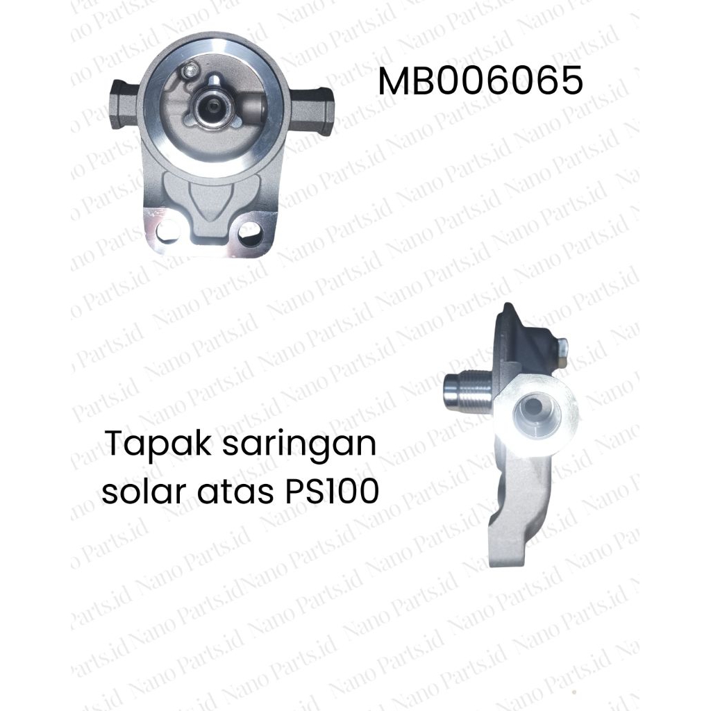 MB006065 bracket fuel filter/kepala pompa filter solar/  tapak saringan solar atas PS100