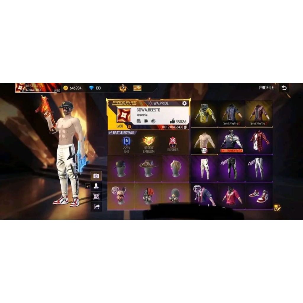 game sultan akun sultan akun free fire
