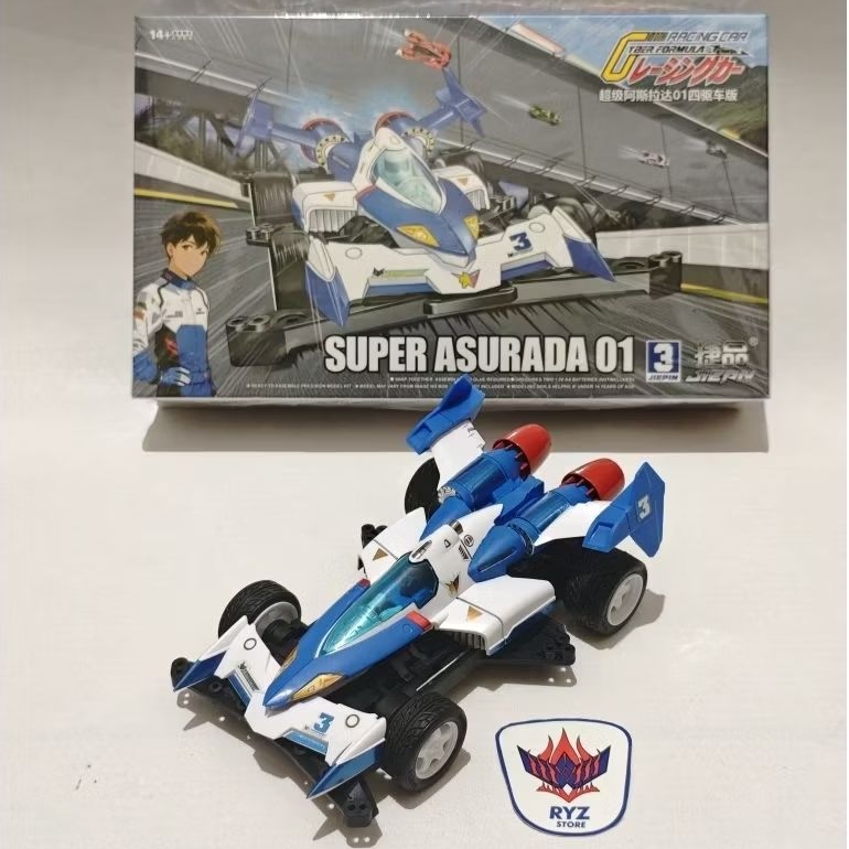 Cyber Formula Super Asurada 01 Anime Version Jiepin Mini 4WD
