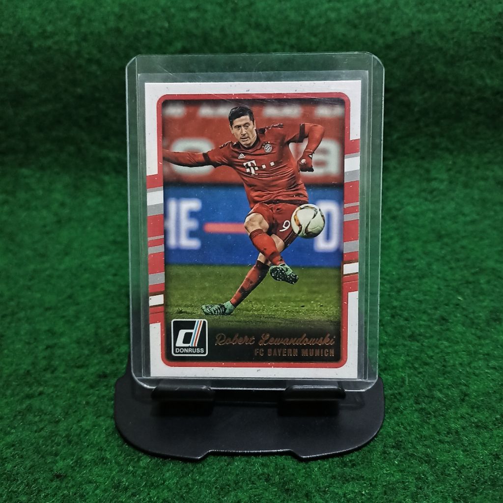 KARTU BOLA LEWANDOWSKI BAYERN MUNCHEN PANINI DONRUSS 2016-17