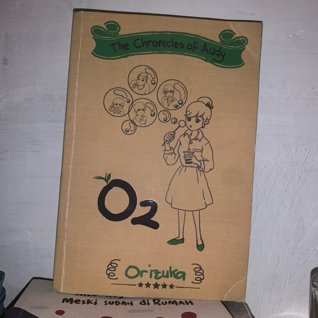 Ready stock preloved Novel O2 Orizuka The Chronicles of Audy Original from Penerbit haru
