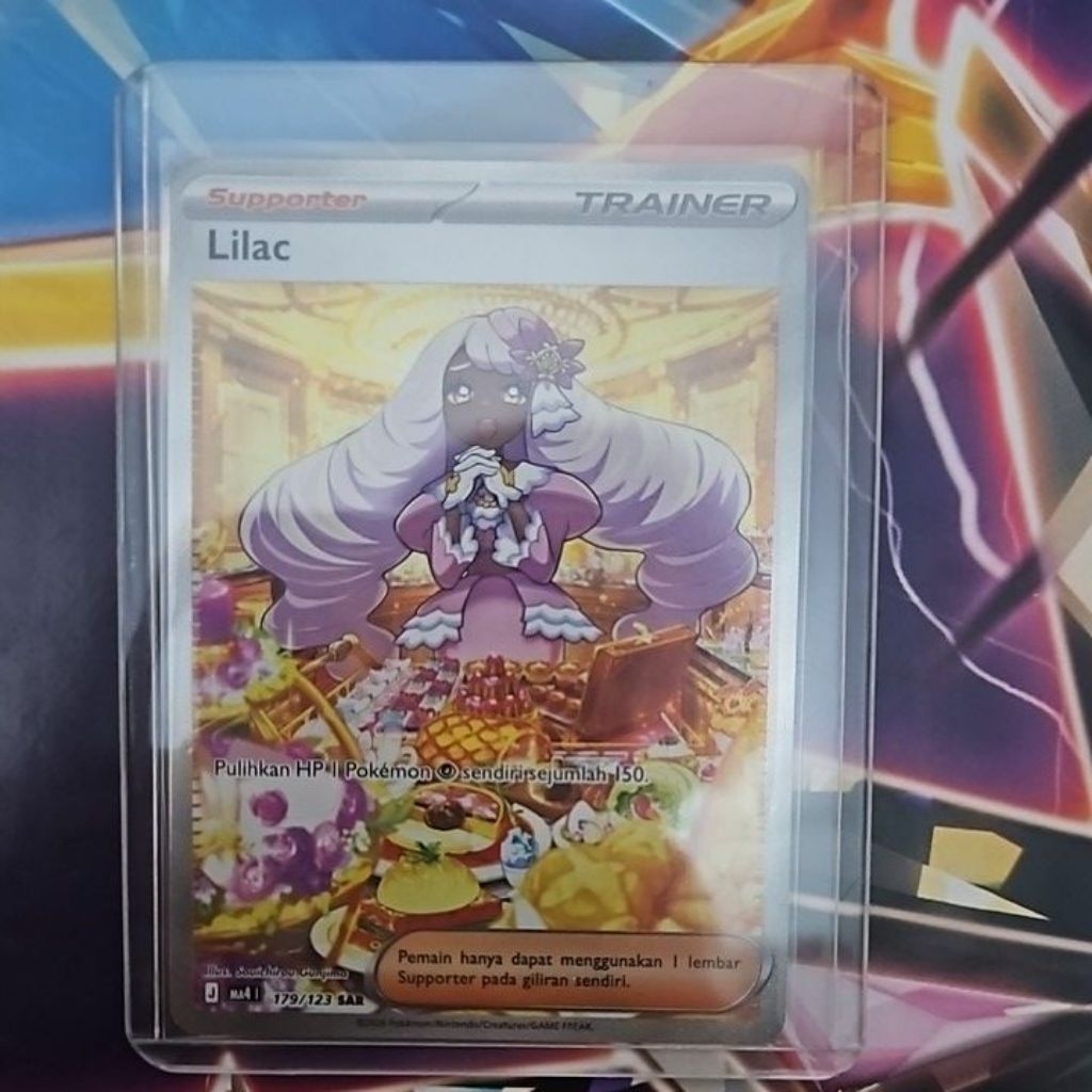 kartu pokemon tcg indonesia ledakan peniada ma4 SAR Lilac 179
