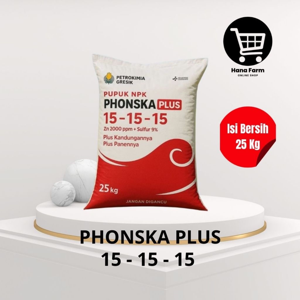 Pupuk NPK PHONSKA PLUS 15-15-15 25 Kg