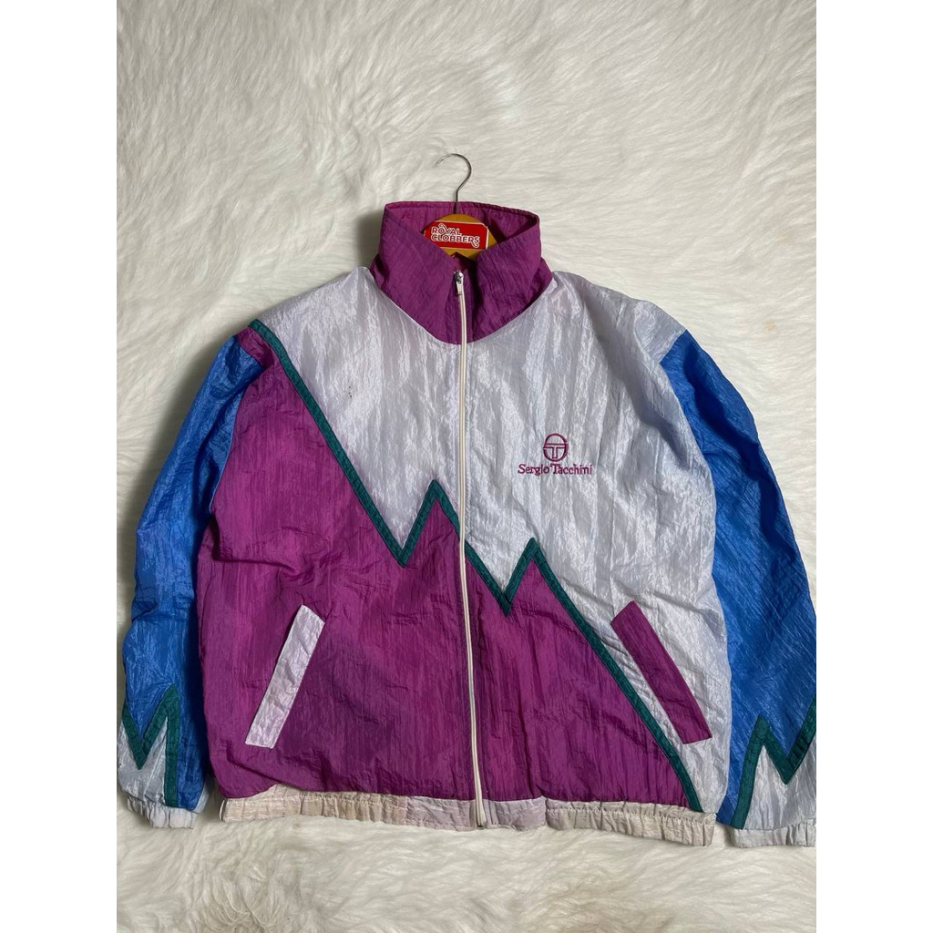 jaket winbreaker sergio tacini second (4017) - Hoodie second - hoodie second branded - Jaket Second 