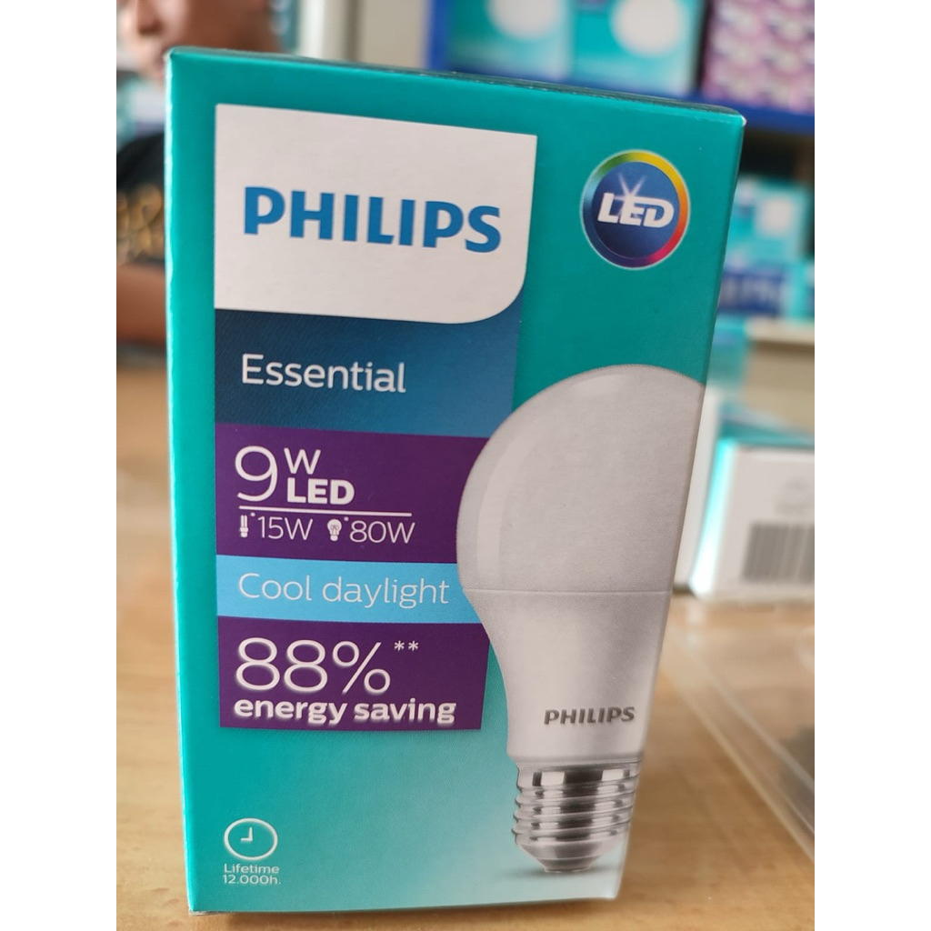 LED Lampu 9 watt Philips ori