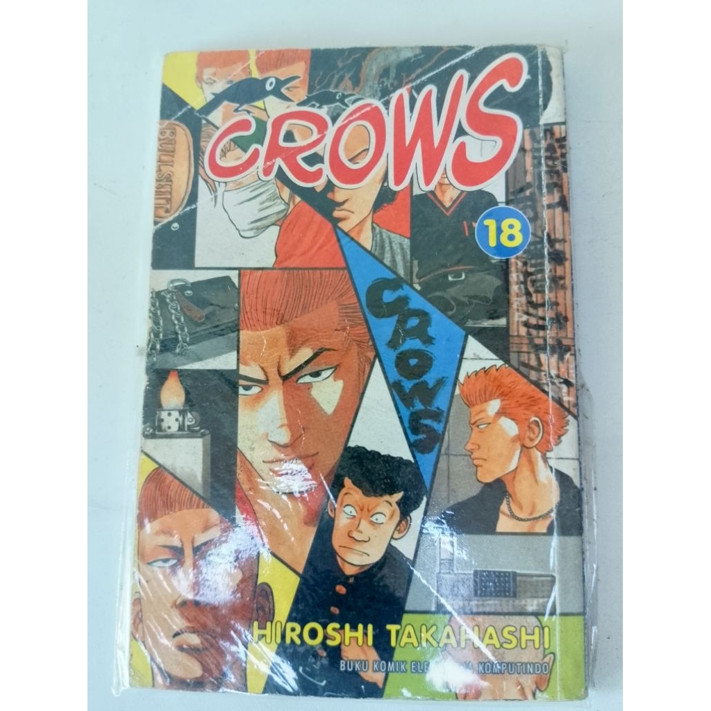 komik crows 16 ,18