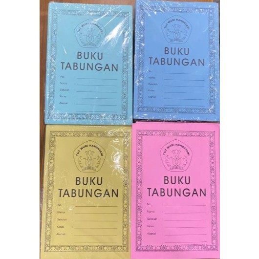 ECER BUKU TABUNGAN SISWA /Buku tabungan CUSTOM