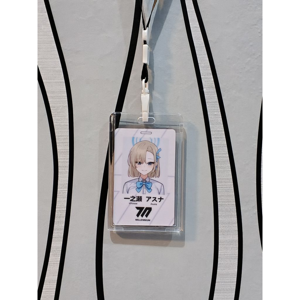 Lanyard ID Card Asuna Ichinose – Millennium Science School (Blue Archive Merch)